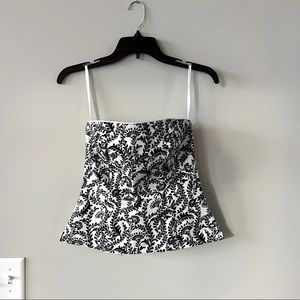 White House Black Market Corset Tube Top